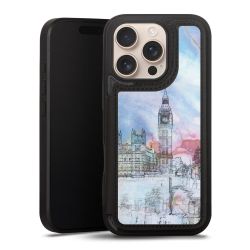 Snap Wallet Case schwarz