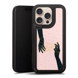 Snap Wallet Case schwarz