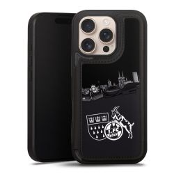 Snap Wallet Case schwarz