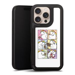 Snap Wallet Case schwarz