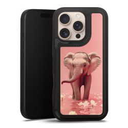 Snap Wallet Case schwarz