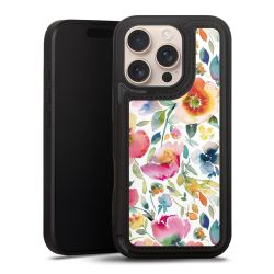 Snap Wallet Case schwarz