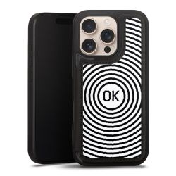 Snap Wallet Case schwarz