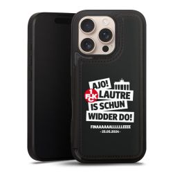 Snap Wallet Case schwarz