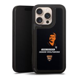 Snap Wallet Case schwarz