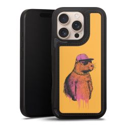 Snap Wallet Case schwarz