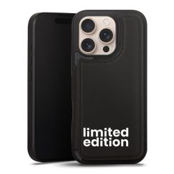 Snap Wallet Case schwarz