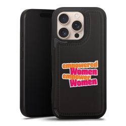 Snap Wallet Case schwarz