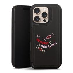 Snap Wallet Case schwarz