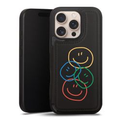 Snap Wallet Case schwarz