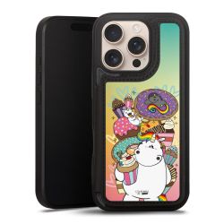 Snap Wallet Case schwarz