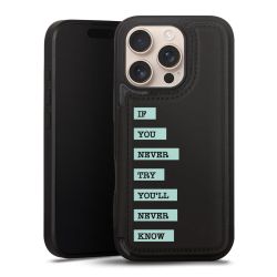 Snap Wallet Case schwarz