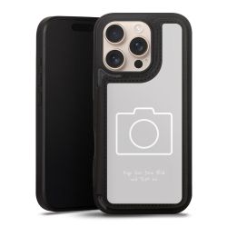 Snap Wallet Case schwarz