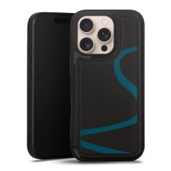 Snap Wallet Case schwarz