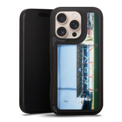 Snap Wallet Case schwarz