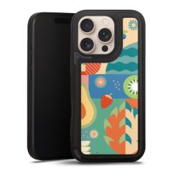 Snap Wallet Case schwarz