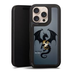 Snap Wallet Case schwarz