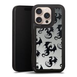 Snap Wallet Case schwarz