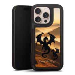 Snap Wallet Case schwarz