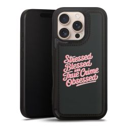 Snap Wallet Case schwarz