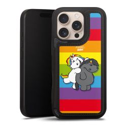 Snap Wallet Case schwarz