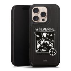 Snap Wallet Case schwarz