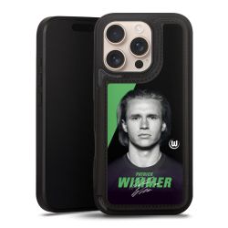 Snap Wallet Case schwarz