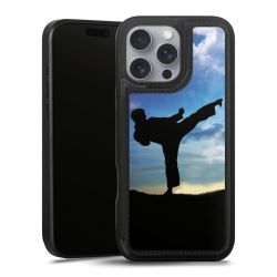 Snap Wallet Case schwarz