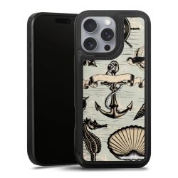 Snap Wallet Case schwarz