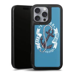 Snap Wallet Case schwarz