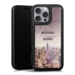 Snap Wallet Case schwarz