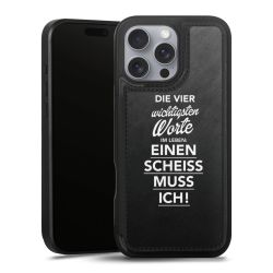 Snap Wallet Case schwarz