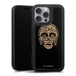 Snap Wallet Case schwarz