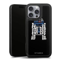 Snap Wallet Case schwarz