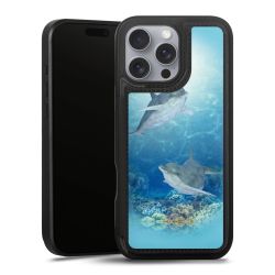 Snap Wallet Case schwarz