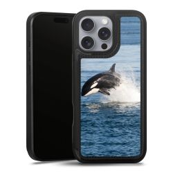 Snap Wallet Case schwarz