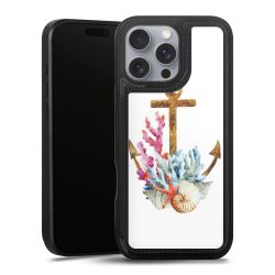 Snap Wallet Case schwarz