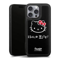 Snap Wallet Case schwarz