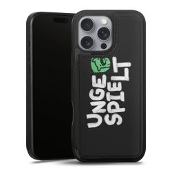 Snap Wallet Case schwarz