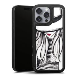 Snap Wallet Case schwarz