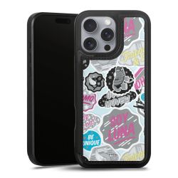 Snap Wallet Case schwarz