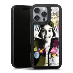 Snap Wallet Case schwarz