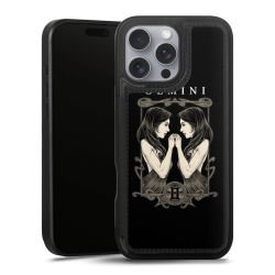 Snap Wallet Case schwarz