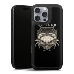 Snap Wallet Case schwarz