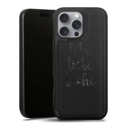 Snap Wallet Case schwarz