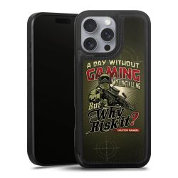 Snap Wallet Case schwarz