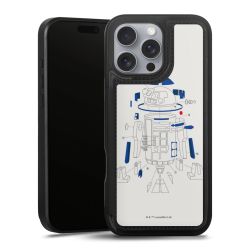 Snap Wallet Case schwarz