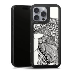 Snap Wallet Case schwarz