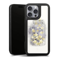 Snap Wallet Case schwarz