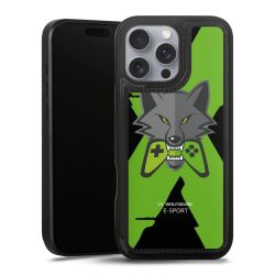 Snap Wallet Case schwarz